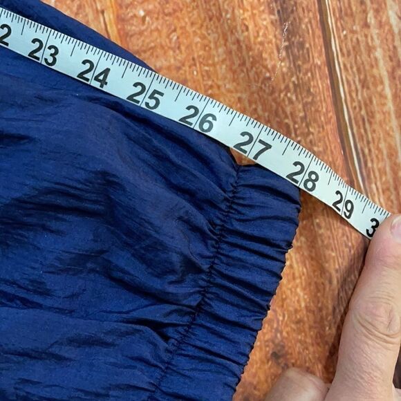 80s B.i. Gear Blue Shell Track Pants Lined - Picture 3 of 8